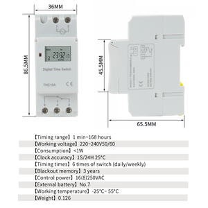 Chuyển đổi thời gian kỹ thuật số với tính năng tắt Bộ nhớ 16 nhóm - Product Image 6