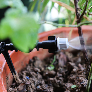 Boquilla de microaspersión de 0,8 mm con puerto de 110 grados de ángulo ajustable, de plástico y cobre, para riego de jardín - Product Image 2