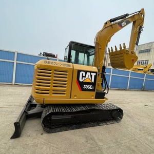 Équipement de construction d'occasion de haute qualité, excavatrice sur chenilles Cat 5 tonnes 6 tonnes, fabrication japonaise, Cat 305 5E2 306E2, mini-excavatrice, vente à prix réduit. - Product Image 1