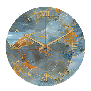 Orologi da Tavolo Decorativi Moderni <span class=keywords><strong>in</strong></span> <span class=keywords><strong>Marmo</strong></span> Nero Naturale Rotondo di Ultima Generazione - Product Image 6