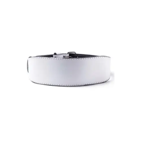 Cinturón de levantamiento de pesas de cuero marrón ajustable hebilla de soporte de cintura de entrenamiento de gimnasio neopreno 13mm unisex nueva llegada OEM Fitness - Product Image 5