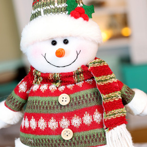 Christmas <b>Decorations</b> Santa Reindeer Snowman Retractable Doll Happy <b>New</b> <b>Year</b> Xmas Dolls Home <b>Decorations</b> - Product Image 5