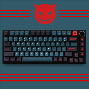 Teclas Personalizadas Evil <span class=keywords><strong>Dolch</strong></span> PBT, 129 Teclas, Sublimación de Tinta, Perfil Cherry para Teclado Mecánico con Interruptores Mx 61/87/104/108 - Product Image 1