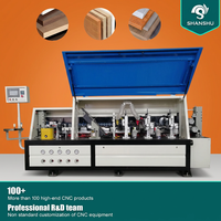 Machine automatique multifonctionnelle pour le collage de chants de panneaux de meubles et de placards en bois
