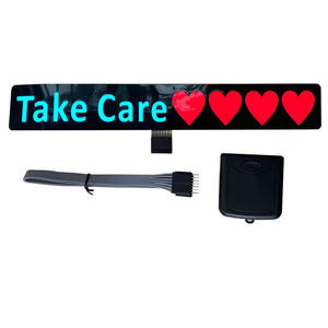 Светодиодные светящиеся окна лобовое стекло двери наклейки светящаяся панель для украшения автомобиля - Product Image 4