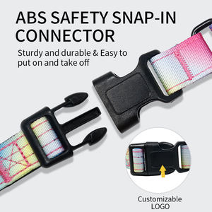 Kerah pelatihan anjing peliharaan 2 in 1 kualitas tinggi supersteed nilon dapat disesuaikan tugas berat menyesuaikan kerah anjing Martingale - Product Image 4