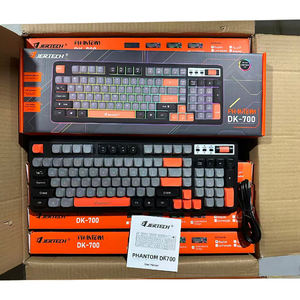 Jertech Dk700 Gaming Gescheiden Kabel Toetsenbord Kleur Geblokkeerde Keycaps Aanpassen Volume Mute Backlit Gamer Toetsenbord - Product Image 6