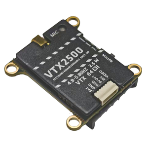Módulo Transmisor y Receptor de Video FPV XINLIWEI VTX2500 4.9-5.8GHz 2.5W Multipotencia Ajustable 64CH con Micrófono Integrado Multimarca - Product Image 1
