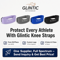 Sangle rotulienne de soutien du genou réglable en silicone antidérapante à compression pour la course, le football, le badminton, la randonnée et la corde à sauter