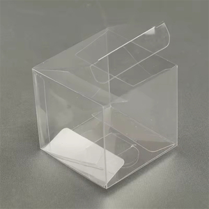 Rõ ràng hộp kẹo nhựa trong suốt vuông rõ ràng PVC Pet nhựa trong suốt Hộp Quà Tặng hộp nhựa trong suốt - Product Image 3