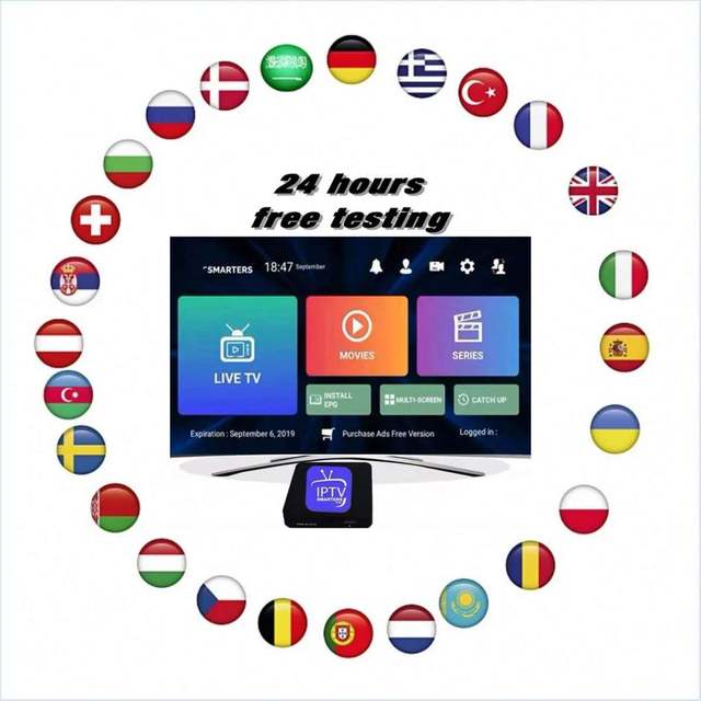 Preferred by the US, UK, and Netherlands, Using the Xtream M3U Protocol, Offering Free Testing and Premium Services.