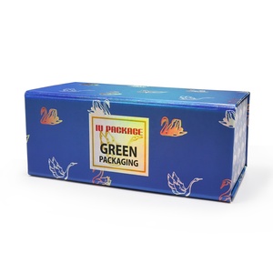 High-End Luxury Foldable Rigid Box Folding Box Board Flat Folded Gift Box with Magnets - Product Image 2