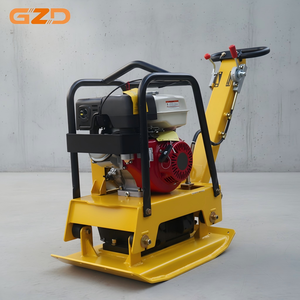 Compactadora de Placas de Accionamiento Directo y Reverso con Motor Diésel o Gasolina, Suministro de Fábrica GZD - Product Image 1