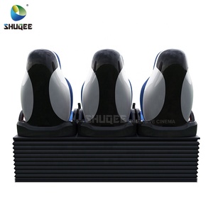 Prix usine Acier Immersive 5D Salle de cinéma 4D Motion Cinéma avec Plate-forme Chaises Installation Rapide Facile Utilisation à l'intérieur des aéroports - Product Image 4