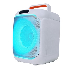 Altavoz Karaoke BT de Alta Calidad para 5.3/6.5 Pulgadas, 40W, Luz LED RGB, Sonido Estéreo, Entrada para Guitarra, Ideal para Escenarios Pequeños - Product Image 1