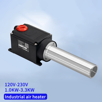 Élément chauffant en céramique pour générateur d'air chaud, tube de chauffage à température constante pour applications industrielles 650 ℃