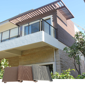 Revestimiento <span class=keywords><strong>de</strong></span> panel <span class=keywords><strong>de</strong></span> pared <span class=keywords><strong>de</strong></span> WPC estriado compuesto <span class=keywords><strong>de</strong></span> plástico decorativo <span class=keywords><strong>de</strong></span> pared interior <span class=keywords><strong>de</strong></span> lujo - Product Image 1