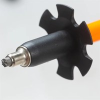 Bâton de randonnée télescopique en fibre de carbone, pliable, ultraléger, avec embout en carbure de tungstène, verrouillage rapide, capacité militaire de 150-200 lb, pour sentiers