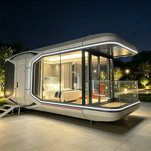 <span class=keywords><strong>Casa</strong></span> Contenedor Tipo Cápsula Espacial de Alta Calidad, Prefabricada, Modular, Mini <span class=keywords><strong>Casa</strong></span> para Oficina, Dormitorio, Glamping, Resort, Flexible - Product Image 2