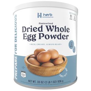 Poudre d'œuf frais pasteurisé de marque privée OEM, entièrement naturelle, sans additifs, poudre d'œuf entier sans gluten - Product Image 1