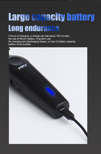 MRY 수염 트리머 면도기 제로 갭 T 블레이드 무선 트리머 남성용 LCD 디스플레이 선물이있는 Edgers Clippers 헤어 커팅 키트 - Product Image 5