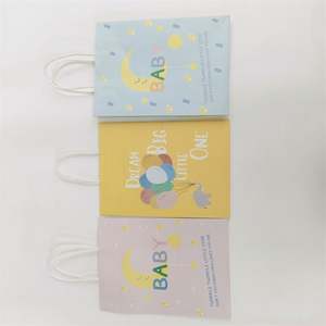 Bolsas de Regalo Pequeñas de Papel para Baby Shower, 16*8*22cm, Paquete al por Mayor - Product Image 6