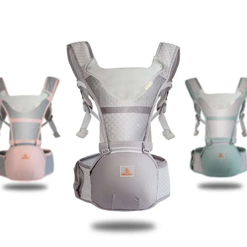 Yeni doğan bebek taşıyıcı ergonomik bebek çocuk sırt çantası Hipseat Sling kanguru Wrap bebek için 3-36 ay seyahat Polyester malzeme