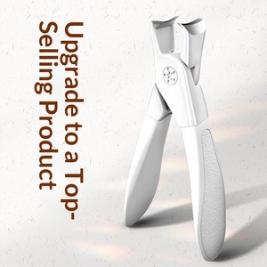 Nouvelles pinces à cuticules à grande ouverture, version améliorée, anti-éclaboussures, multi-usages, spécifiques à la paronychie, pour <span class=keywords><strong>manucure</strong></span>, avec coffret cadeau - Product Image 2