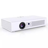 Mini projecteur V6 600 lumens ANSI, projecteur intelligent Android TV 4K 2K 1080P, projecteurs holographiques 3D avec 2.4/5G Proyector