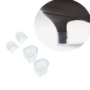 महिलाओं के स्पष्ट pvc एड़ी संरक्षक गैर-पर्ची उच्च एड़ी के स्टॉपर जूते की मरम्मत और सिल्सिंग जूते - Product Image 5