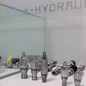 Válvula de Control de Flujo Fr12 33, 160 L/min, Regulación de Velocidad del Sistema Hidráulico, Acero al Carbono - Product Image 2
