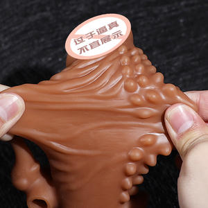 Weiblicher Masturbator Silikon-<span class=keywords><strong>Dildo</strong></span> Kabellose Fernbedienung Magnetisches Aufladen Teleskopisch Heizend Vibrierend Fleischdildo - Product Image 5