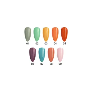 Vente en gros de fournitures d'ongles en vrac, propre logo national populaire de haute qualité couleur led uv usine chinoise vernis à ongles gel