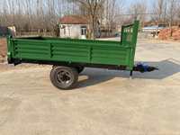 Remorque en décharge pour tracteur à 4 roues, 2-4 roues, 2 tonnes, 3 tonnes, 5ton