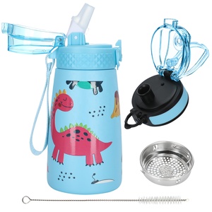 SilverJet Stainless Steel <b>Kids</b> Water Bottle 350ml Insulated Vacuum Tumbler For Children Drinkware Back To School Travel Outdoor - Product Image 1