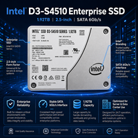 Pour Intel D3-S4510 SSDSC2KB019T8 1,92 To Enterprise SATA SSD 2,5 pouces SATA 6 Gbit/s 3D NAND TLC 560 Mo/s Disque SSD pour serveur