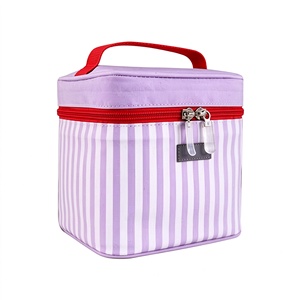 Custom Eco-friendly Polyester Waterproof Thermal Insulated 15L Zipper Closure Lunch <b>Bag</b> & Tote Cooler for Kids Food Delivery - Product Image 6