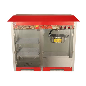 آلة الفشار المعزولة الجديدة والمستعملة مع محرك للاستخدام في المطاعم لتقديم الذرة - Product Image 3