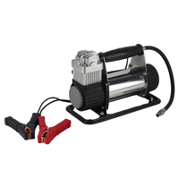 HC673 12V Portable Tire Inflator, 150PSI Heavy-Duty Single Cylinder Car Pump with New Upgrade Design