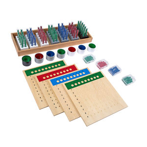 Jouets d'apprentissage en bois <span class=keywords><strong>Montessori</strong></span>, éducatifs, pour enfants, petite enfance - Product Image 1