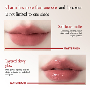 Gloss à lèvres brillant personnalisé en gros, étiquette privée, prêt à l'emploi, mignon, imperméable, végétalien, crème mate, effet flou, velours, baume à lèvres - Product Image 5