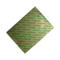 Conception de tailles différentes papier alvéolé Sandwich Wrap isolé Burger papier d'emballage