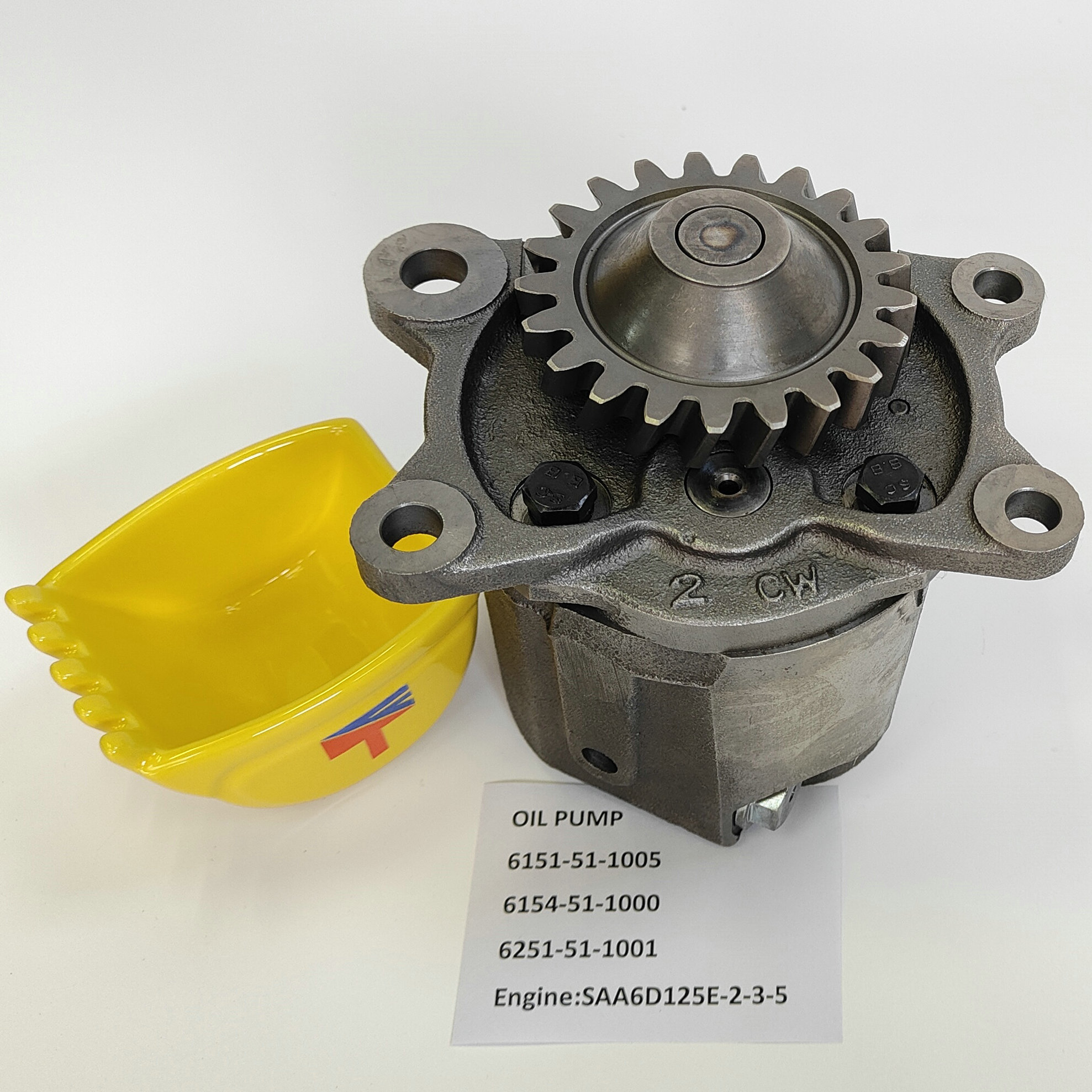 Komatsu Oil Pump 6251-51-1001 for PC400-6 to PC400-8 Excavators