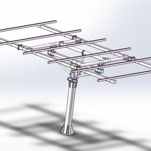 ระบบติดตามแผงโซลาร์เซลล์แบบสองแกน Jimmy 10 แผง 5 กิโลวัตต์ พร้อมขายึดติดตามดวงอาทิตย์ เทคโนโลยีติดตามแสงอาทิตย์ที่มีประสิทธิภาพ - Product Image 1