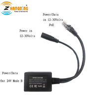 24V Gigabit PoE Convertisseur Input12-30V, Sortie 24V PoE créé injecteur pour MikroTIk, Ubiquiti, 12V Régulateur Solaire