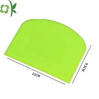 OKSILICONE Vente chaude Spatule à pâte de haute qualité Outil de pâtisserie Accessoires de cuisine Échantillon gratuit Plastiques PP Spatule à pâte à gâteau
