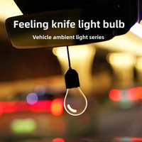 Nouvelle ampoule LED miniature MUZHIKAI 6V, lampe d'ambiance intérieure, accessoires de décoration lumineuse pour voiture
