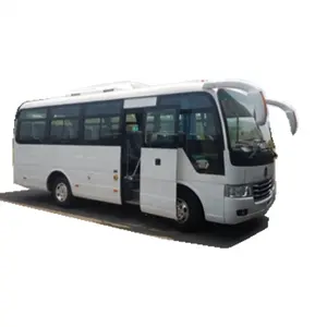 Cheap mini bus price in india dongfeng Euro 3 24 seater bus