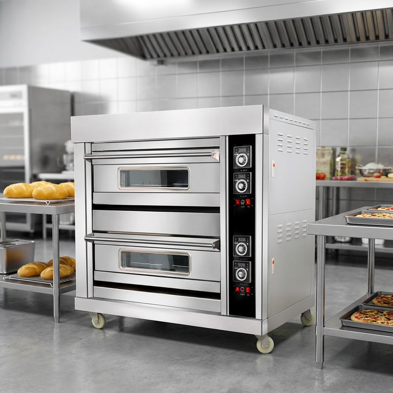 Commercial 2 Deck Electric Industrial Baking