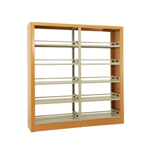 Estantería de almacenamiento de muebles escolares de doble cara, estantería de libros de acero, la más barata - Product Image 3